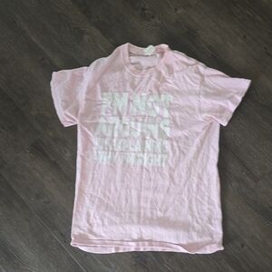 Kids Or Womens Pink Graphic T-Shirt